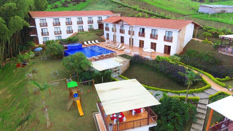 La Huerta Hotel Jiguales Exterior foto